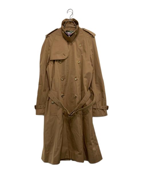 GUCCI（グッチ）GUCCI (グッチ) Floral Pattern Lining Trench Coat ベージュ サイズ:40の古着・服飾アイテム