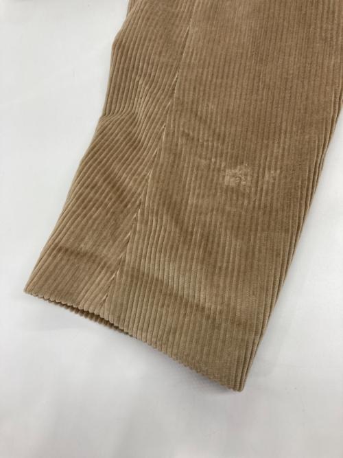 'S Max Mara（エスマックスマーラ）'S Max Mara (エスマックスマーラ) コーデュロイテーラードジャケット ベージュ サイズ:JP38の古着・服飾アイテム