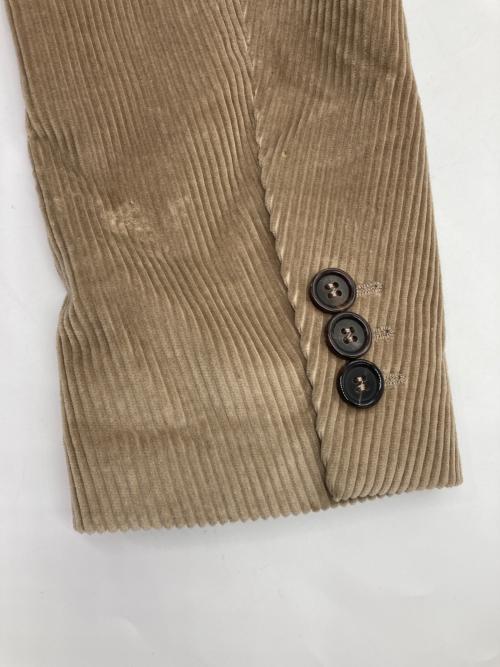 'S Max Mara（エスマックスマーラ）'S Max Mara (エスマックスマーラ) コーデュロイテーラードジャケット ベージュ サイズ:JP38の古着・服飾アイテム