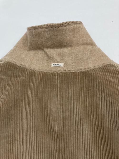 'S Max Mara（エスマックスマーラ）'S Max Mara (エスマックスマーラ) コーデュロイテーラードジャケット ベージュ サイズ:JP38の古着・服飾アイテム