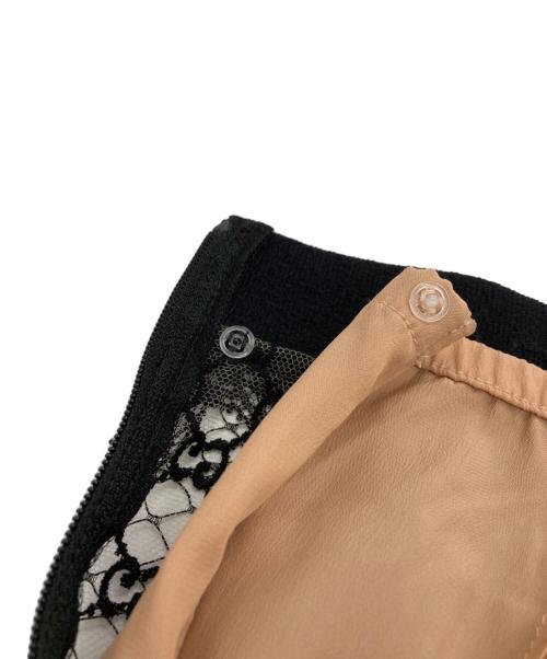 GUCCI（グッチ）GUCCI (グッチ) GGレース スカート ベージュ×ブラック サイズ:Ｓの古着・服飾アイテム
