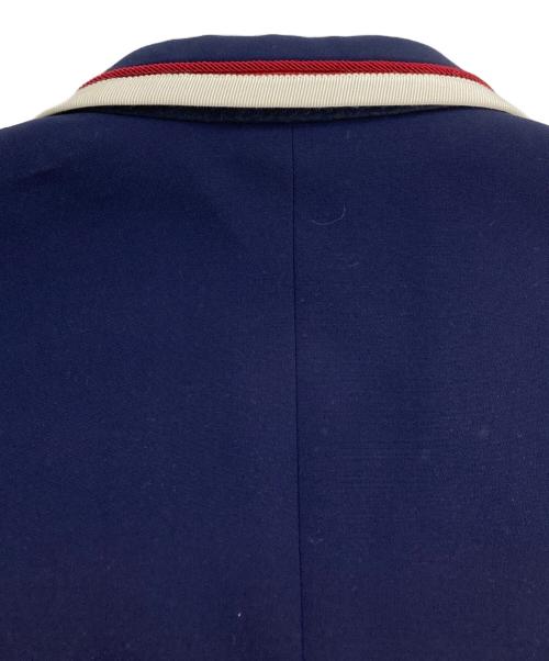 GUCCI（グッチ）GUCCI (グッチ) 金釦 ピークドラペル テーラードジャケット ネイビー サイズ:SIZE 42の古着・服飾アイテム