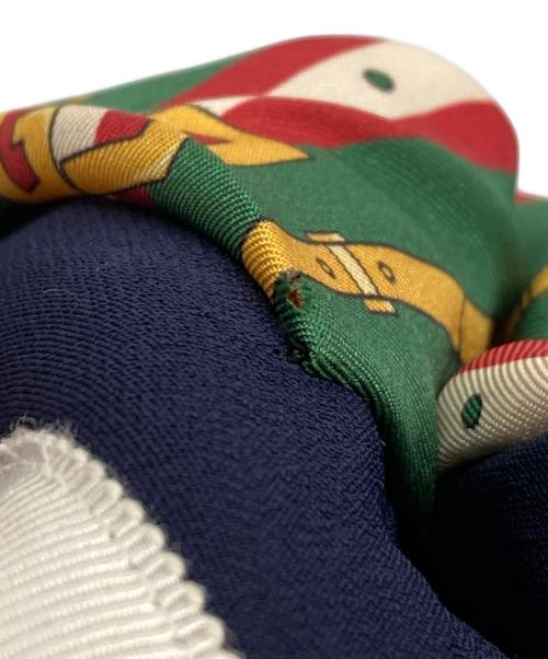 GUCCI（グッチ）GUCCI (グッチ) 金釦 ピークドラペル テーラードジャケット ネイビー サイズ:SIZE 42の古着・服飾アイテム