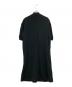 GUCCI (グッチ) ビスコースジャージー ポロカラー ミニドレス ブラック サイズ:XL：30000円
