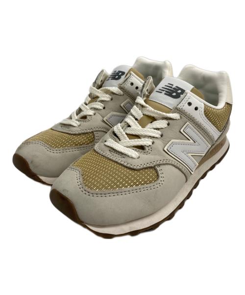 NEW BALANCE（ニューバランス）NEW BALANCE (ニューバランス) スニーカー ベージュ サイズ:US 5の古着・服飾アイテム