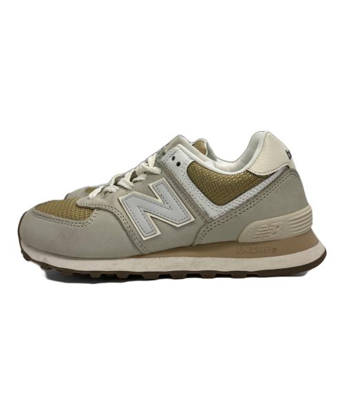NEW BALANCE（ニューバランス）NEW BALANCE (ニューバランス) スニーカー ベージュ サイズ:US 5の古着・服飾アイテム