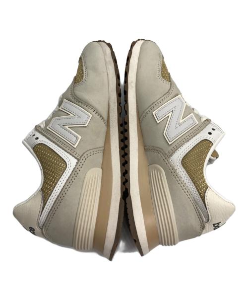 NEW BALANCE（ニューバランス）NEW BALANCE (ニューバランス) スニーカー ベージュ サイズ:US 5の古着・服飾アイテム