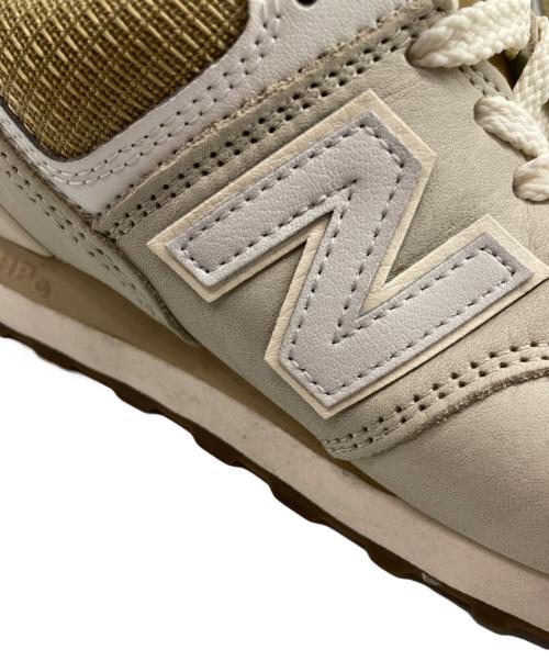 NEW BALANCE（ニューバランス）NEW BALANCE (ニューバランス) スニーカー ベージュ サイズ:US 5の古着・服飾アイテム