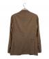 POLO RALPH LAUREN (ポロ・ラルフローレン) ハウンドトゥース ウールテーラードジャケット ブラウン サイズ:XS：18000円