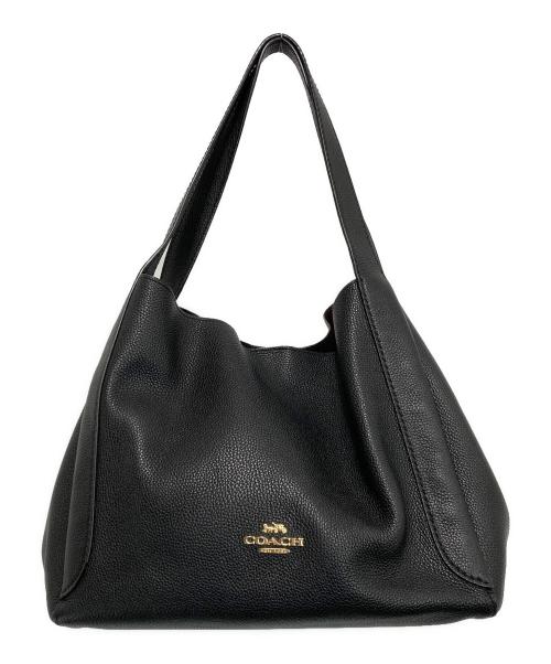 COACH（コーチ）COACH (コーチ) ハドリー ホーボーレザーバッグ ブラックの古着・服飾アイテム