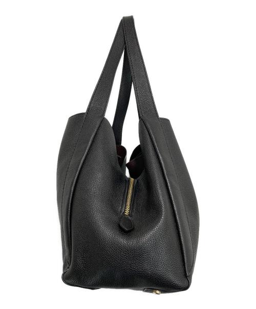 COACH（コーチ）COACH (コーチ) ハドリー ホーボーレザーバッグ ブラックの古着・服飾アイテム
