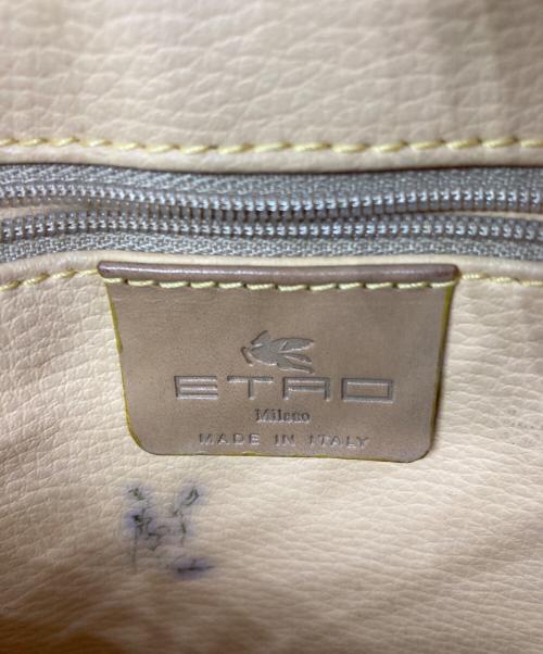 ETRO（エトロ）ETRO (エトロ) ペイズリー柄ハンドバッグ ブラウンの古着・服飾アイテム