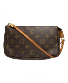LOUIS VUITTON（ルイ ヴィトン）の古着「モノグラム ポシェット・アクセソワール アクセサリーポーチ」｜ブラウン