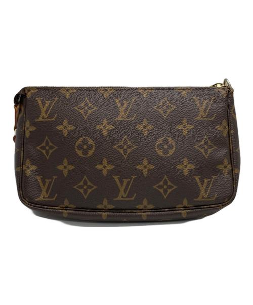 LOUIS VUITTON（ルイ ヴィトン）LOUIS VUITTON (ルイ ヴィトン) モノグラム ポシェット・アクセソワール アクセサリーポーチ ブラウンの古着・服飾アイテム