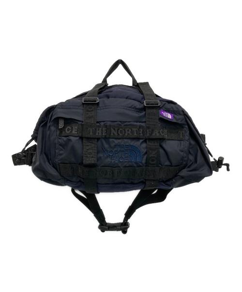 THE NORTHFACE PURPLELABEL（ザ・ノースフェイス パープルレーベル）THE NORTHFACE PURPLELABEL (ザ・ノースフェイス パープルレーベル) CORDURA Nylon Lumber Pack ネイビー×ブラックの古着・服飾アイテム
