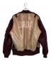 CHRISTIAN DADA (クリスチャンダダ) KAPPA (カッパ) Skelton Bomber Jacket ボルドー×ベージュ サイズ:SIZE 50：15000円