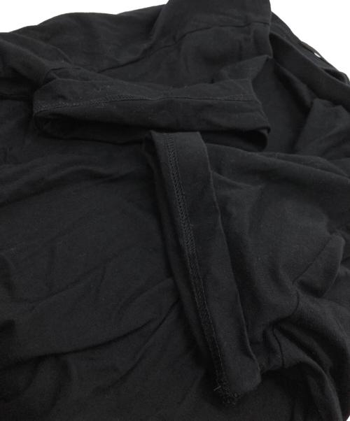 PRADA（プラダ）PRADA (プラダ) トライアングルロゴ クルーネックTシャツ ブラック サイズ:XXXLの古着・服飾アイテム