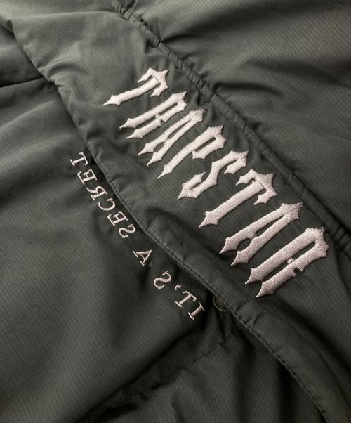 TRAPSTAR（トラップスター）TRAPSTAR (トラップスター) Decoded Hooded Puffer ブラック サイズ:Sの古着・服飾アイテム