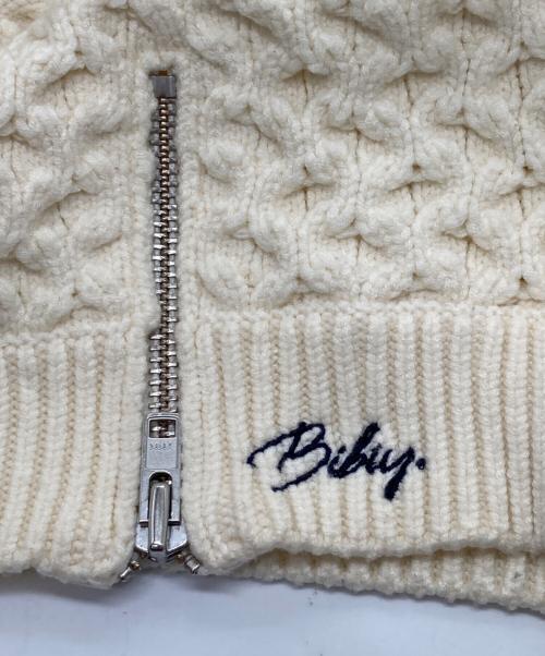 Bibiy.（ビビィ）Bibiy. (ビビィ) BSONIA KNIT ホワイト サイズ:Fの古着・服飾アイテム