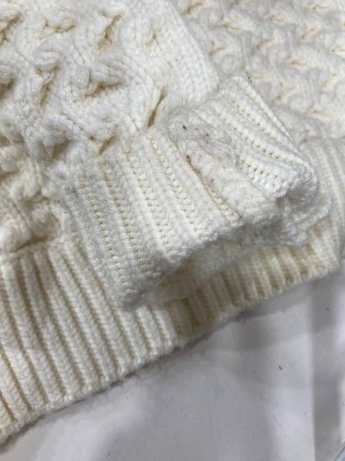 Bibiy.（ビビィ）Bibiy. (ビビィ) BSONIA KNIT ホワイト サイズ:Fの古着・服飾アイテム