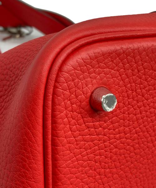 HERMES（エルメス）HERMES (エルメス) ピコタンロックMM ハンドバッグ レッドの古着・服飾アイテム
