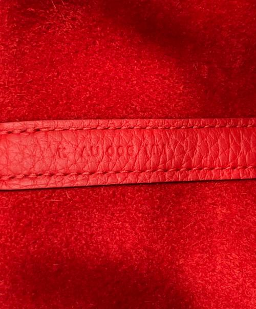 HERMES（エルメス）HERMES (エルメス) ピコタンロックMM ハンドバッグ レッドの古着・服飾アイテム