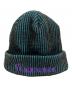 SUPREME（シュプリーム）の古着「2-Tone Rib Beanie」｜ブラック×ブルー