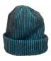 SUPREME (シュプリーム) 2-Tone Rib Beanie ブラック×ブルー：9000円