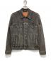 LEVI'S（リーバイス）の古着「TYPE3デニムトラッカージャケット」｜ブラック