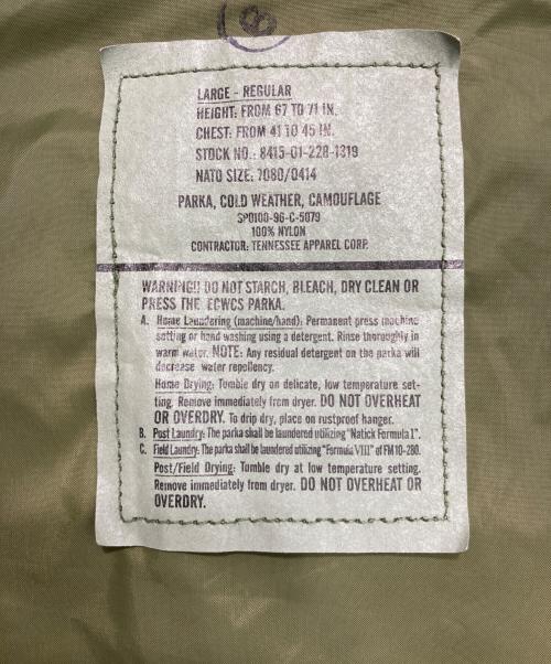 US ARMY（ユーエスアーミー）US ARMY (ユーエスアーミー) 90s ECWCS GEN1 COLD WEATHER PARKA カーキ サイズ:Lの古着・服飾アイテム