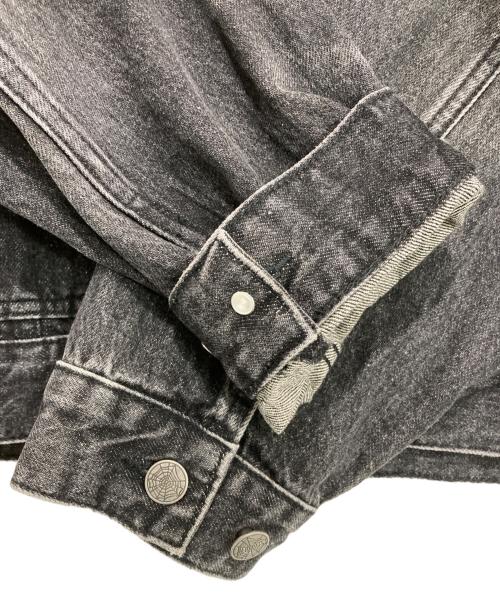 NO REMID（ノーリミッド）NO REMID (ノーリミッド) デニムジャケット ブラック サイズ:Lの古着・服飾アイテム