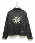 NO REMID (ノーリミッド) デニムジャケット ブラック サイズ:L：7000円