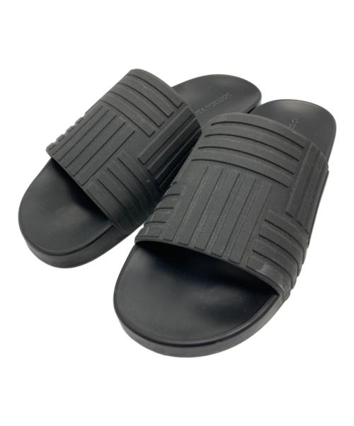 BOTTEGA VENETA（ボッテガベネタ）BOTTEGA VENETA (ボッテガベネタ) Slider Sandal ブラック サイズ:42の古着・服飾アイテム