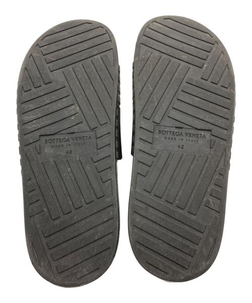 BOTTEGA VENETA（ボッテガベネタ）BOTTEGA VENETA (ボッテガベネタ) Slider Sandal ブラック サイズ:42の古着・服飾アイテム