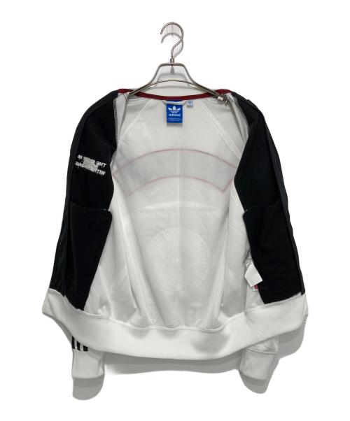 adidas（アディダス）adidas (アディダス) STAR WARS (スターウォーズ) STAR WARS トラックブルゾン ホワイト×ブラック サイズ:Mの古着・服飾アイテム