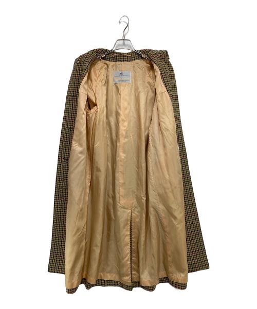 Aquascutum（アクアスキュータム）Aquascutum (アクアスキュータム) ウールステンカラーコート ブラウン サイズ:記載なしの古着・服飾アイテム