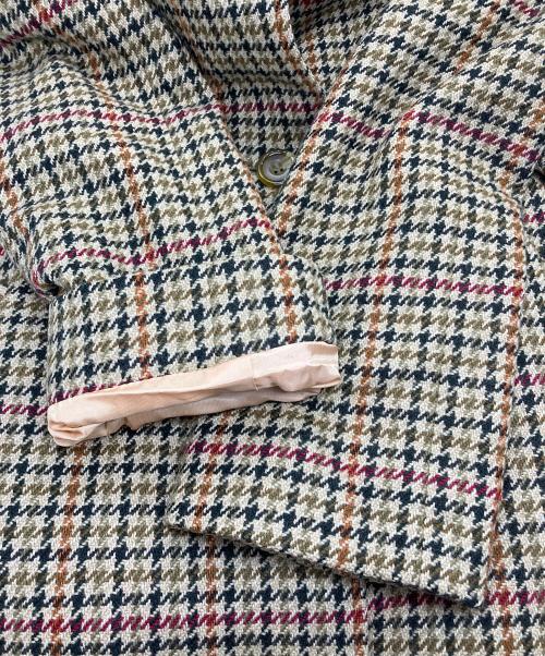 Aquascutum（アクアスキュータム）Aquascutum (アクアスキュータム) ウールステンカラーコート ブラウン サイズ:記載なしの古着・服飾アイテム