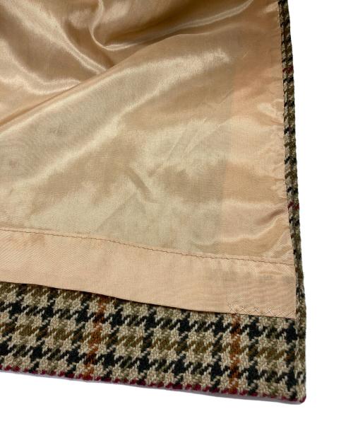 Aquascutum（アクアスキュータム）Aquascutum (アクアスキュータム) ウールステンカラーコート ブラウン サイズ:記載なしの古着・服飾アイテム
