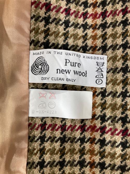 Aquascutum（アクアスキュータム）Aquascutum (アクアスキュータム) ウールステンカラーコート ブラウン サイズ:記載なしの古着・服飾アイテム