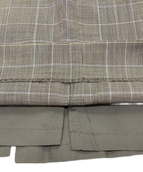 Burberry's（バーバリーズ）Burberry's (バーバリーズ) グレンチェック ジャケット+スカート セットアップ グレー サイズ:9ARの古着・服飾アイテム