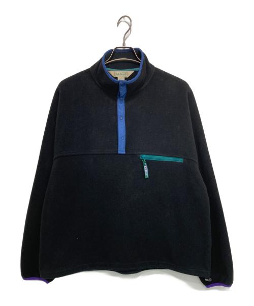 L.L.Bean（エルエルビーン）L.L.Bean (エルエルビーン) Solon Fleece Pullover フリースプルオーバー ブラック サイズ:Mの古着・服飾アイテム