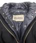 中古・古着 HERNO (ヘルノ) 中綿ライナー付レイヤードコート ブラック×ネイビー サイズ:38：28000円