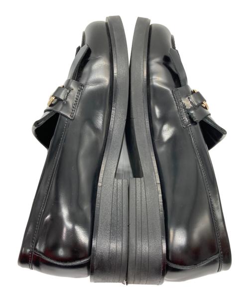 NUYOU（ヌーユー）NUYOU (ヌーユー) タッセルローファー ブラック サイズ:37の古着・服飾アイテム