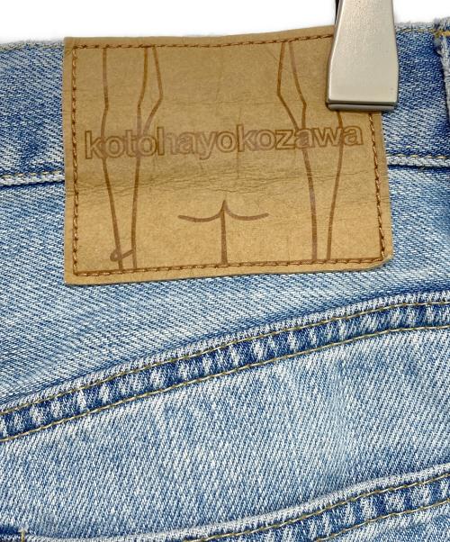 kotohayokozawa（コトハヨコザワ）kotohayokozawa (コトハヨコザワ) DENIM PANTS/デニムパンツ インディゴ サイズ:Mの古着・服飾アイテム