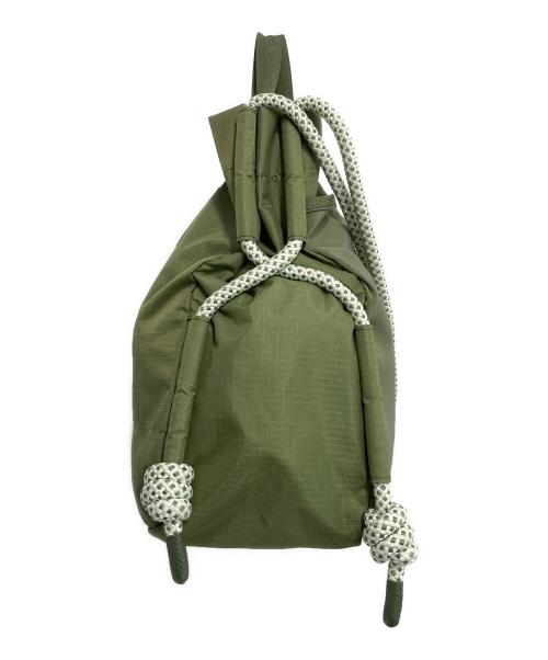 HUNTER（ハンター）HUNTER (ハンター) トラベル リップストップ リサイクル ナイロン トート バッグ グリーンの古着・服飾アイテム