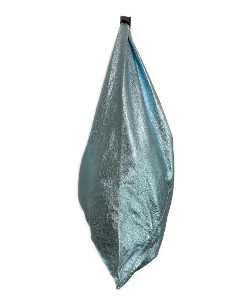 MM6 Maison Margiela（エムエムシックスメゾンマルジェラ）MM6 Maison Margiela (エムエムシックスメゾンマルジェラ) グリッター JAPANESE HANDBAG ブルーの古着・服飾アイテム