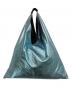 MM6 Maison Margiela（エムエムシックスメゾンマルジェラ）の古着「グリッター JAPANESE HANDBAG」｜ブルー