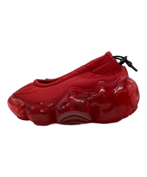 grounds（グラウンズ）grounds (グラウンズ) MOOPIE PUMPS レッド サイズ:24の古着・服飾アイテム