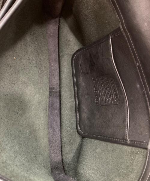 COACH（コーチ）COACH (コーチ) メトロポリタン ブリーフケース ブラック×ゴールドの古着・服飾アイテム