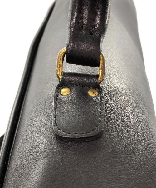 COACH（コーチ）COACH (コーチ) メトロポリタン ブリーフケース ブラック×ゴールドの古着・服飾アイテム